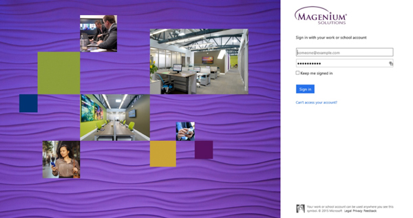 how to add custom branding to the office 365 logon screen magenium office 365 lgoin