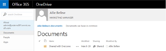 OneDrive screenshot 3