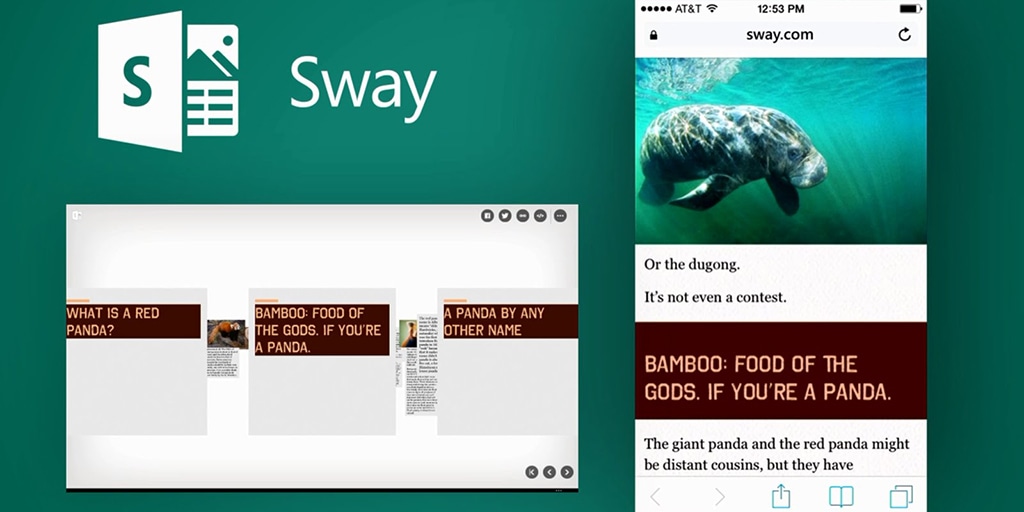 Презентации в sway пример
